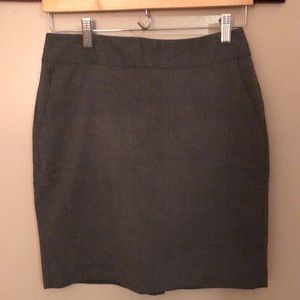 Banana Republic lined pinstripe mini skirt size 4P